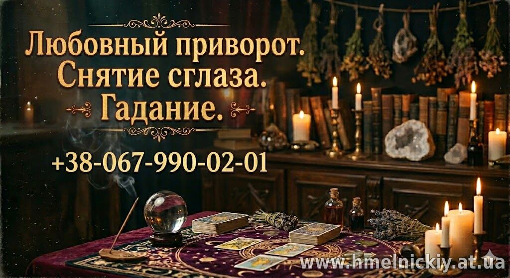 Гадание на Таро Днепр, приворот по фото, снятие порчи, обряды на любовь.